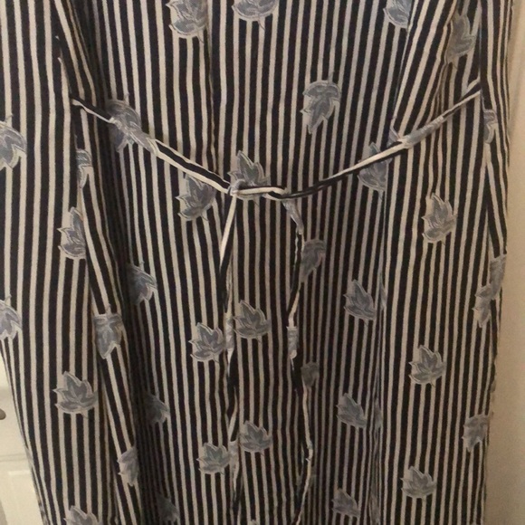 Maxi Dress/Navy and white - Picture 6 of 10